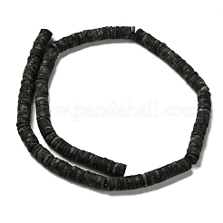 Natürliche kambaba Jaspisperlenstränge&nbsp;G-P575-B13-6x1mm