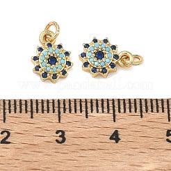 Ottone micro spianare pendenti zirconi&nbsp;X-KK-A291-30G