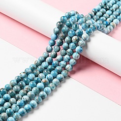 Chapelets de perles en apatite naturelle&nbsp;G-G858-01B
