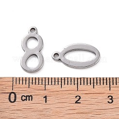 10 pz 201 pendenti in acciaio inossidabile&nbsp;STAS-R108-1