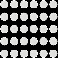 120 pieza de cuentas redondas de jade blanco natural&nbsp;G-PA0001-07A