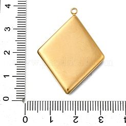 Pendentifs en coquillage paua naturel pavé en acier inoxydable 304&nbsp;X-STAS-Z125-01D-G
