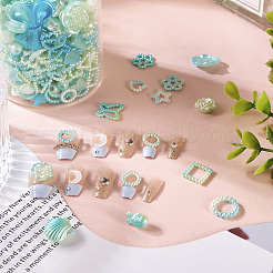 Perles en plastique abs opaques&nbsp;FIND-TAC0016-33A