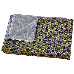 Tessuto in cotone in stile giapponese con motivo a squame di pesce per abbigliamento e arredamento&nbsp;DIY-CY0004-07