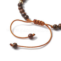 Braccialetti di perline intrecciate con pietre preziose naturali per le donne&nbsp;BJEW-JB13221