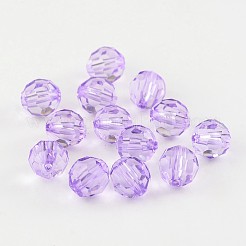 Perles en acrylique transparente&nbsp;PL505Y-15