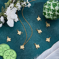 40pcs pendentifs en laiton de placage en rack&nbsp;KK-BBC0016-92