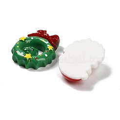 Weihnachtliche Cabochons aus undurchsichtigem Harz&nbsp;CRES-D315-02