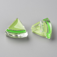 Perline acrilico smalto trasparente&nbsp;TACR-S155-001D