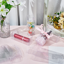 30 Stück rechteckige transparente PVC-Geschenkverpackung aus Kunststoff&nbsp;CON-NB0002-11