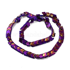 Perline di ematite non magnetici fili sintetici&nbsp;G-P545-I01-01A