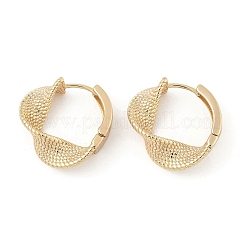 Orecchini a cerchio in ottone&nbsp;EJEW-D320-08G