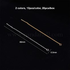 Risultati dell'orecchino della vite prigioniera d'ottone&nbsp;KK-BC0001-32