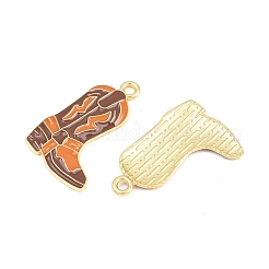 Anhänger aus Emaille mit West-Cowboy-Motiv aus Legierung&nbsp;ENAM-L056-01D-04