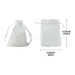 40 stücke 4 farben organzabeutel schmuck aufbewahrungsbeutel hochzeitsbevorzugung party mesh kordelzug geschenk&nbsp;OP-FS0001-03A