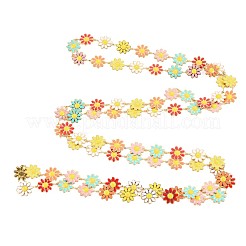 Chaînes à maillons tournesol en acier inoxydable 304 avec placage ionique (IP)&nbsp;STAS-N092-02LG