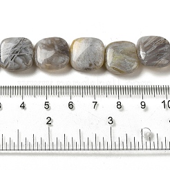 Natürliche Bambus-Blatt-Achat Perlen Stränge&nbsp;G-NH0014-A01-02