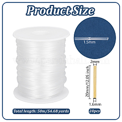 Baleine en nylon de 50 m pour tournure de robe de mariée&nbsp;FIND-OC0003-84A