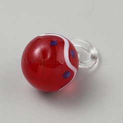 Pendentifs en verre de Noël&nbsp;GLAA-CJC0019-06D