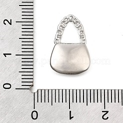 Colgante micropavé cubic zirconia de latón&nbsp;KK-C096-12P