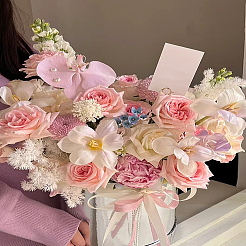 10 Stück Blumenspieße aus Eisen.&nbsp;IFIN-LP0001-10