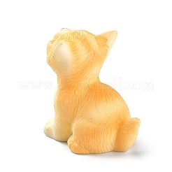 Décorations d'affichage de chat en résine&nbsp;DJEW-O003-01B