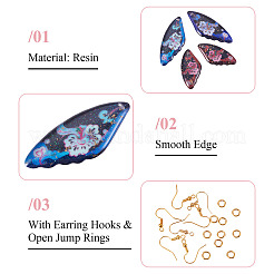 DIY Ohrring machen Kits&nbsp;DIY-TA0015-11