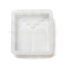DIY-Silikonformen für Kerzen mit quadratischem Wallmuster&nbsp;LS-DIY-G113-09A