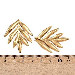 Boucles d'oreilles à tige en acier inoxydable 304&nbsp;EJEW-K313-01G