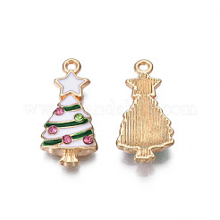 Crémaillère placage pendentifs en émail d'alliage&nbsp;ENAM-N055-148A