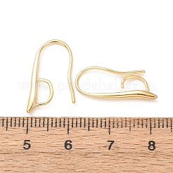 Ganci di orecchini in ottone&nbsp;KK-H502-11G-01