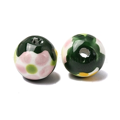 Perles en porcelaine manuelles&nbsp;PORC-A034-03D