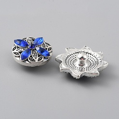 Strass-Legierung Druckknöpfen&nbsp;DIY-WH0449-39