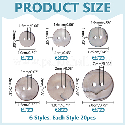 120 pièce&nbsp;BUTT-WR0001-42B