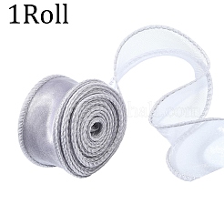 1 rollo de hilo de cola de pez con cinta iridiscente para hacer moños&nbsp;OCOR-YW0001-14B