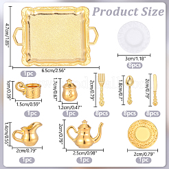 Vaisselle miniature en plastique&nbsp;DIY-WR0005-60A