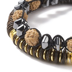 Set di braccialetti con perline di legno&nbsp;BJEW-JB08349
