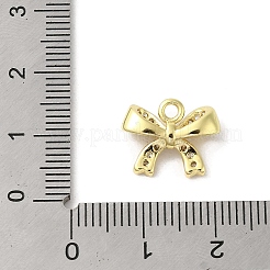 Gestell Messing micro ebnen Zirkonia Anhänger&nbsp;KK-C052-28G-02