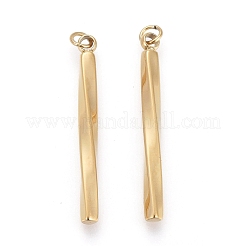 Colgantes de acero inoxidable 304 con revestimiento iónico (IP)&nbsp;LS-STAS-F256-021G