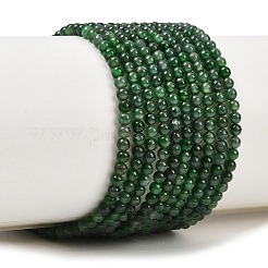 Natürliche jadeite Perlen Stränge&nbsp;G-B175-B01-2mm