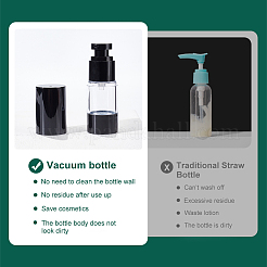 Leere tragbare Kunststoff-Airless-Pumpflaschen&nbsp;LS-MRMJ-WH0075-67A
