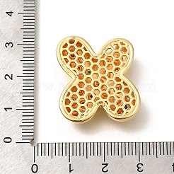 Pendentifs en laiton avec zircone cubique&nbsp;KK-M295-13G-X