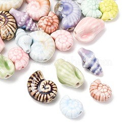 26 pz 13 stili di perle di porcellana fatte a mano&nbsp;PORC-FS0001-36