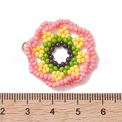 Pendentifs en perles de rocaille en verre&nbsp;PALLOY-MZ01320-01