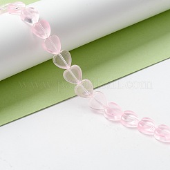 Transparent perles de verre brin&nbsp;GLAA-F112-03F