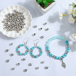 100pcs perles en alliage de style tibétain&nbsp;FIND-SP0002-23