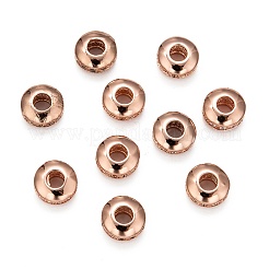 Perline zirconi micro pave  in ottone&nbsp;ZIRC-F001-121RG