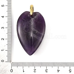 Pendenti d'ametista naturale&nbsp;G-G470-01G-08
