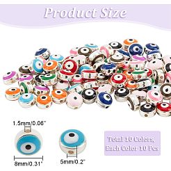 100 pz 10 colori ccb perline di plastica&nbsp;FIND-NB0003-12