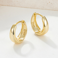 Eleganti orecchini geometrici ovali in argento sterling s925 da indossare tutti i giorni&nbsp;ER3464-1